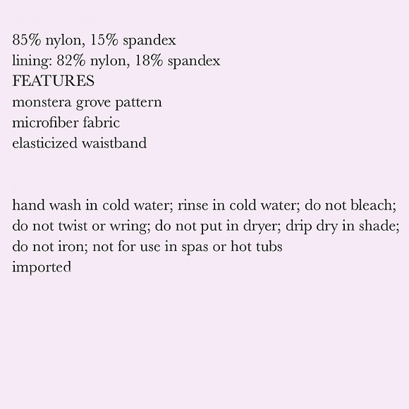 Kate Spade Monstera Grove High Waist Bikini Bottom - Picture 10 of 10